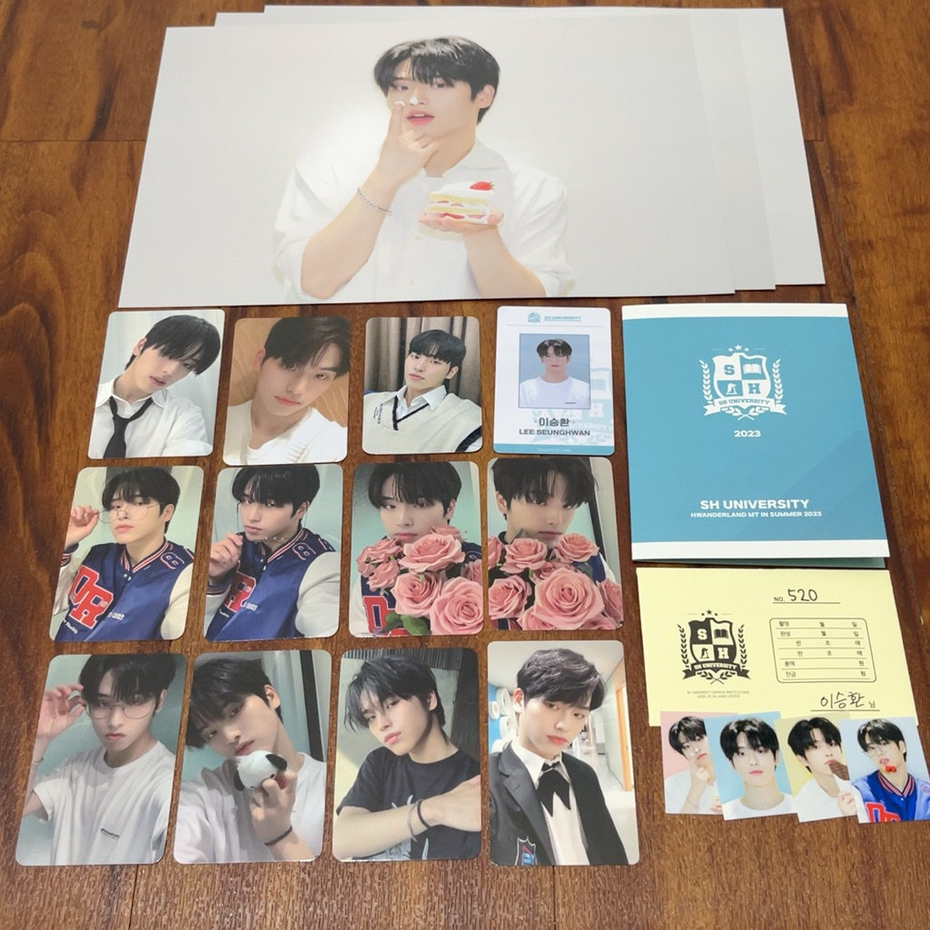 [BULK] Lee Seunghwan Onlee hwanderland switch on album 1the9 fanmeeting jakarta under nineteen u19 m