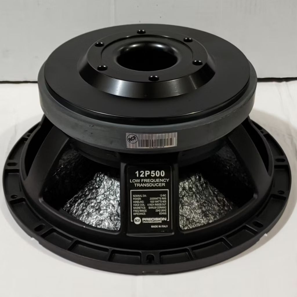 SPEAKER RCF 12P500 KULIT JERUK VOICE COIL 4 INCH ORIGINAL 2000 WATT