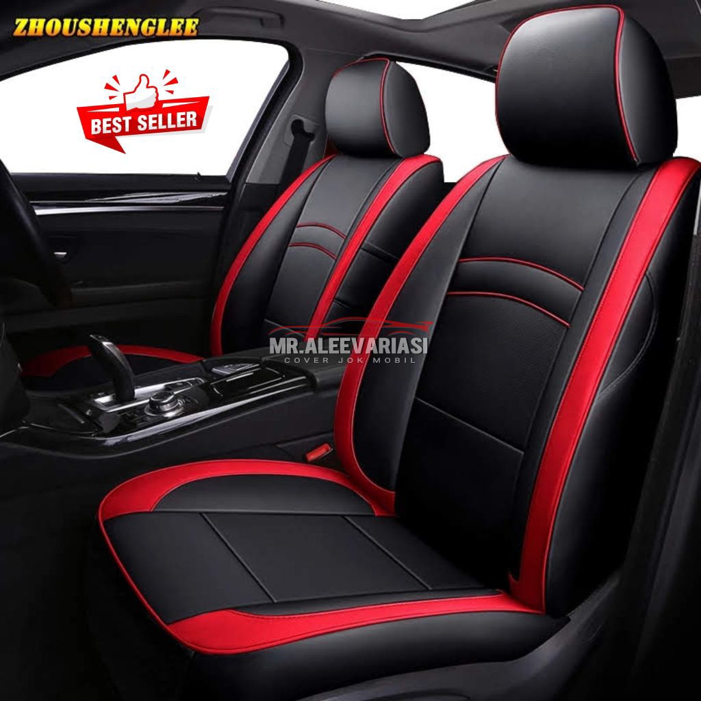 Sarung Jok Mobil MBTECH All New Baleno Hatchback 2024 2025 Fullseat 2 Baris Jok Depan Belakang