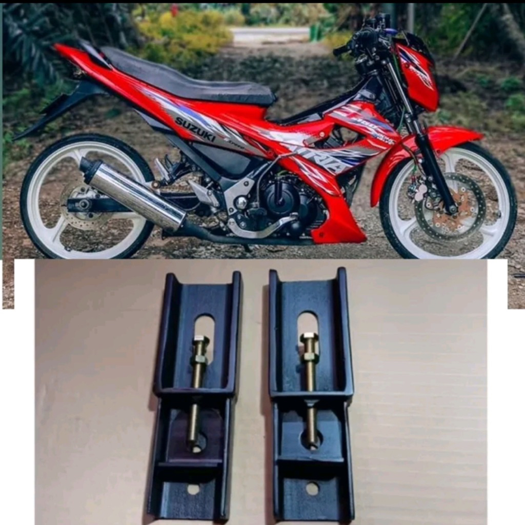 Sambungan Pemanjang Arm Satria Fu Long Arm Satria Fu Karbu Fu fi Satu Pasang Kiri Kanan