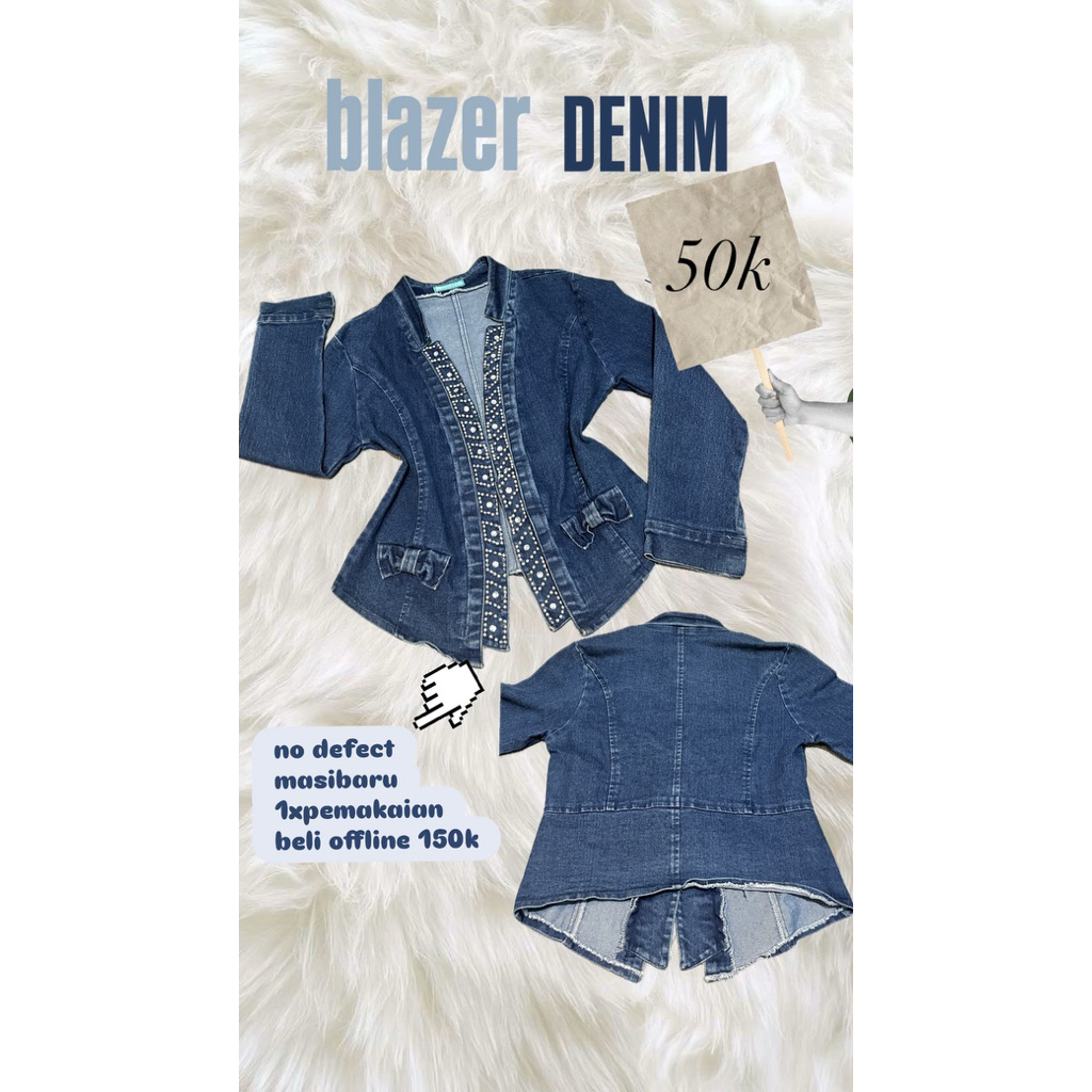 blazer denim