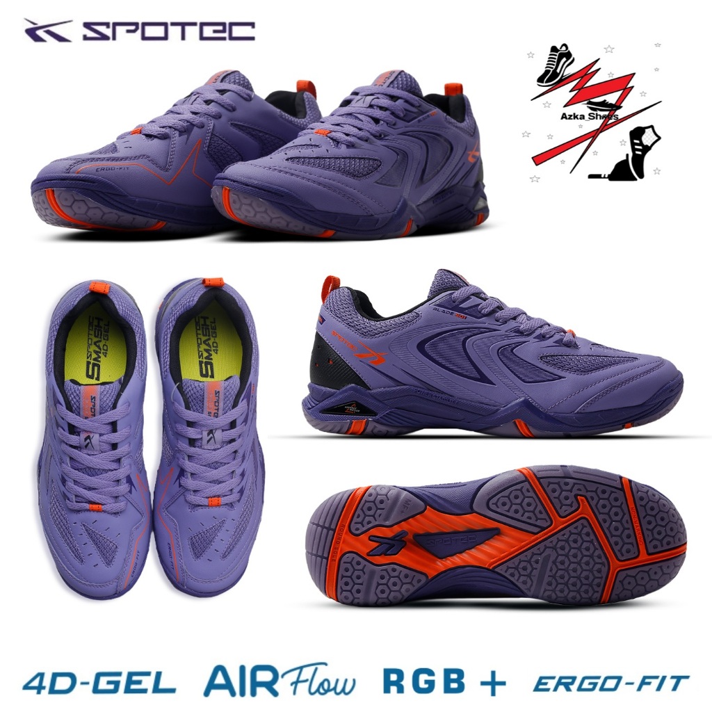 CUCI GUDANG SEPATU BADMINTON - SPOTEC BLADE 501 - SEPATU BULU TANGKIS - SEPATU ORIGINAL
