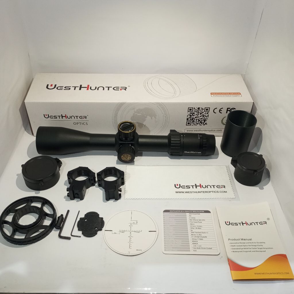 Teleskop Westhunter HD 4-16x44 FFP