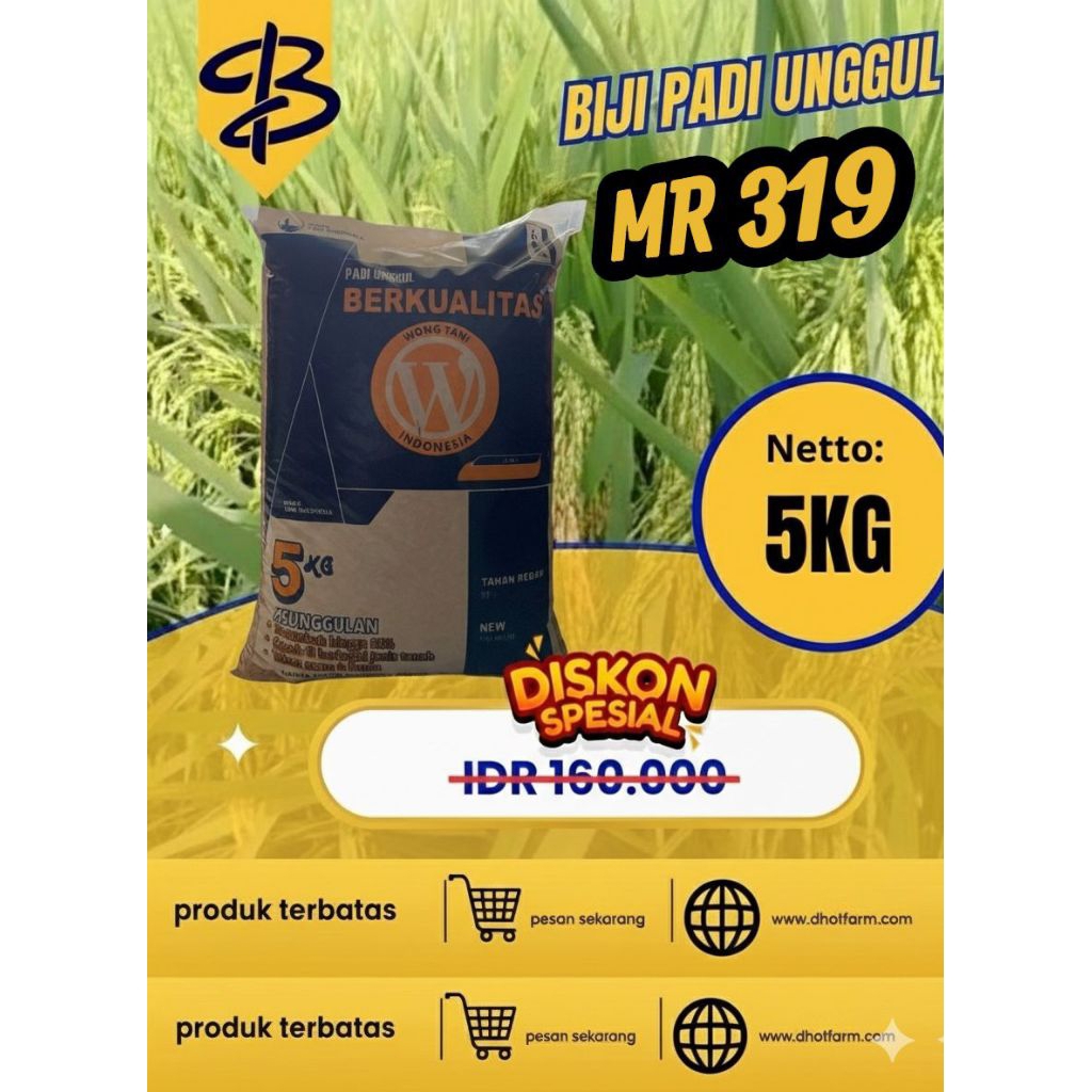 BIBIT SUPER UNGGUL MR319 KEMASAN 5KG