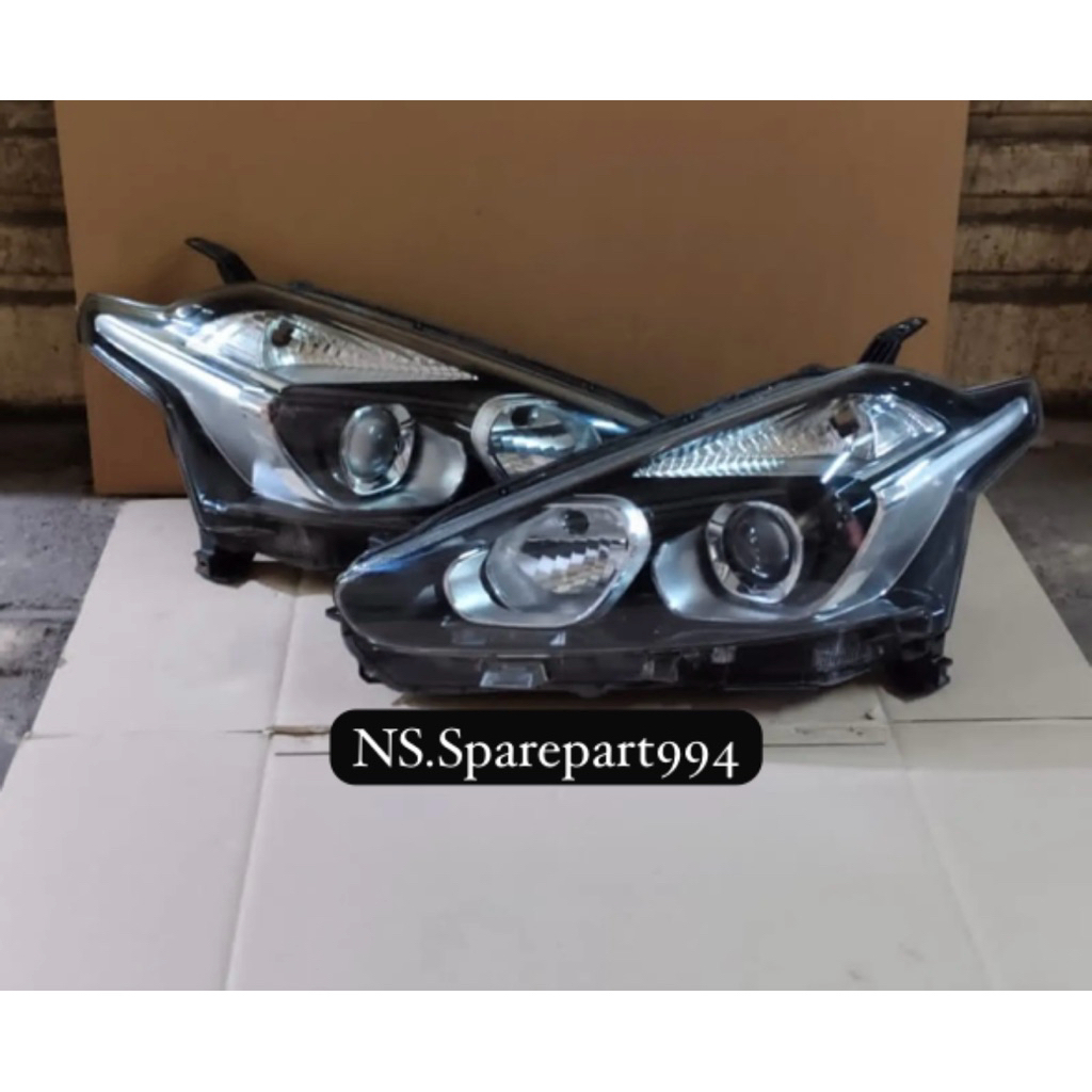 headlamp lampu depan sienta tipe v g