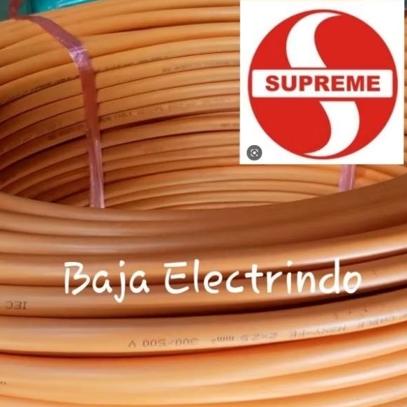 Kabel Tahan Api FRC 2x2,5mm SUPREME @50m Fire Resistant N2XY-FE 2x2,5 2x2.5 mm 2x2.5mm SUPREME