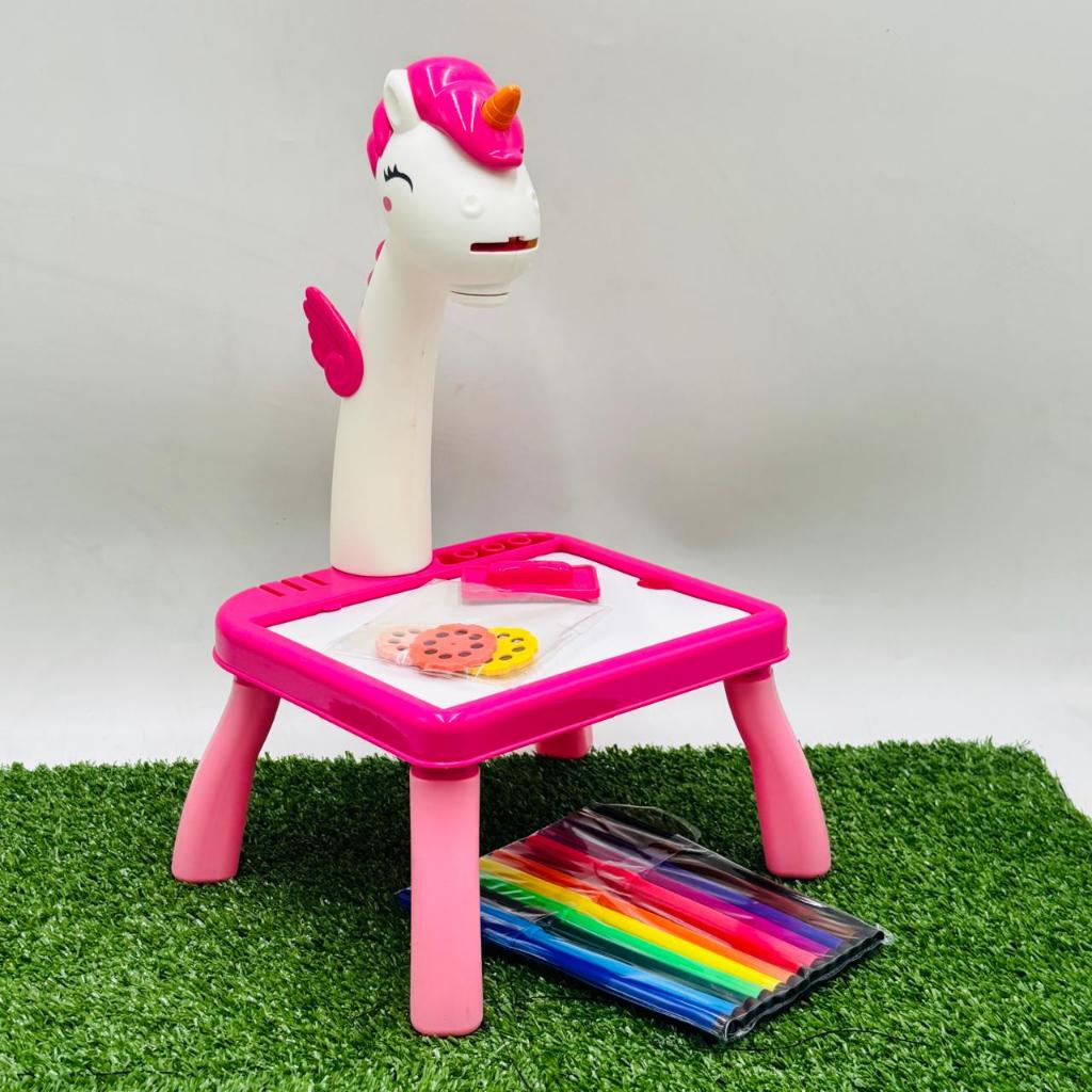 Mainan edukasi anak papan tulis projektor painting / projector painting edukasi anak