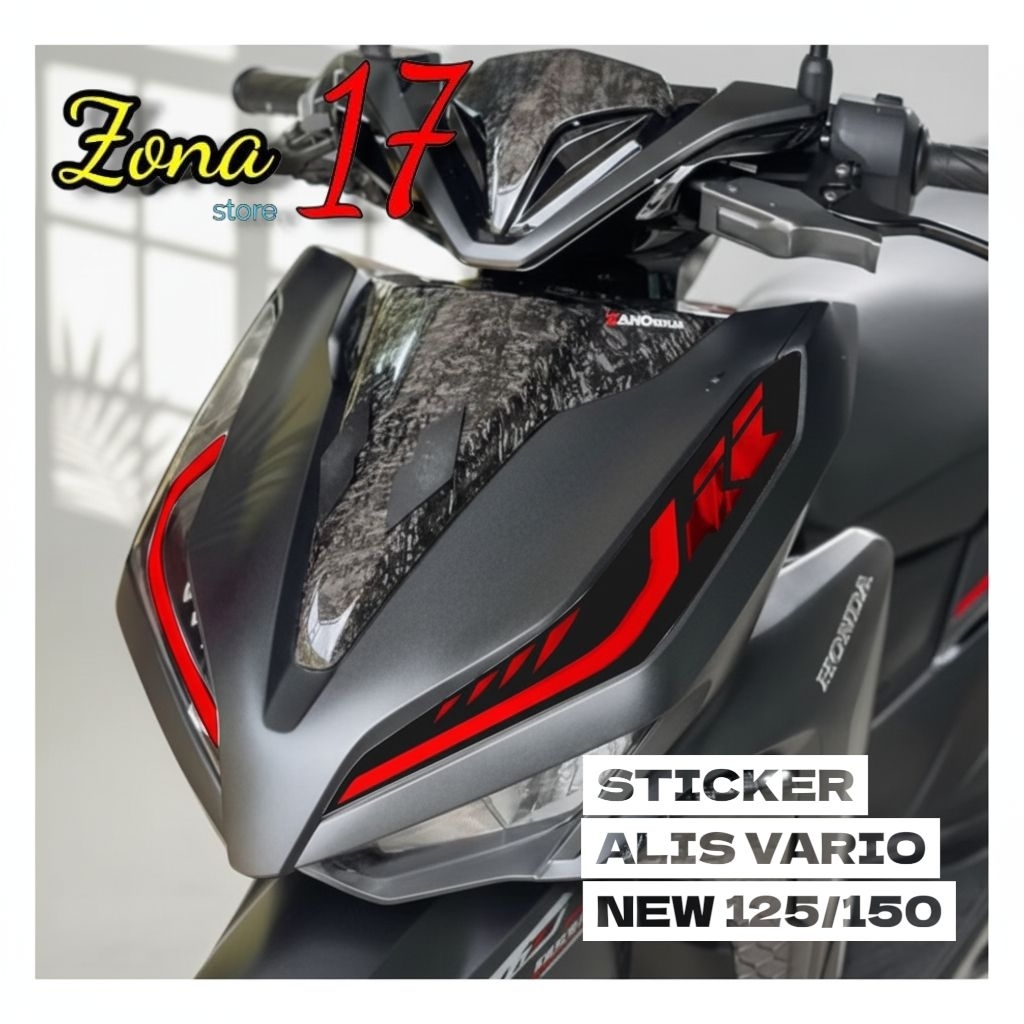 Sticker Variasi Alis Vario New Led 125/150 CC