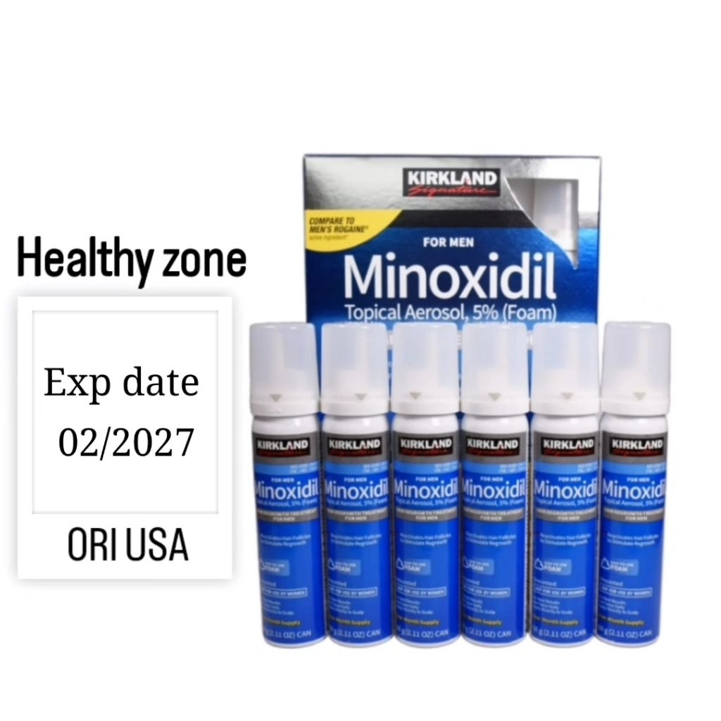 kirkland minoxidil foam 60 g ORI USA