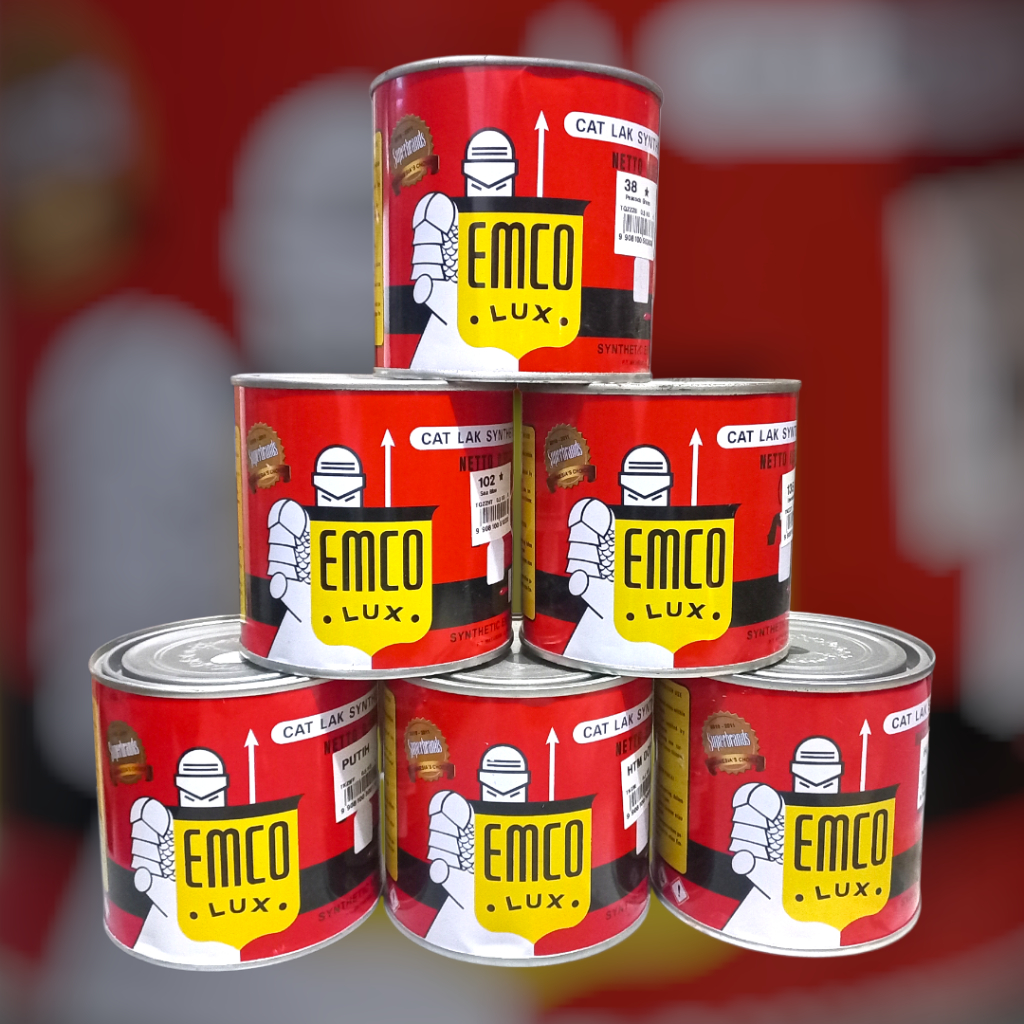 CAT KAYU DAN BESI EMCO LUX 0.5KG - Emco Lux Cat Kayu dan Besi 0.5Kg