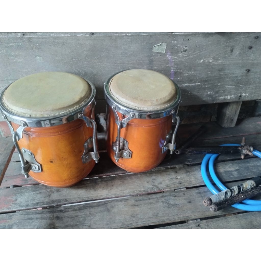 Kendang Kempul Suara Mapan Garing Set Stand