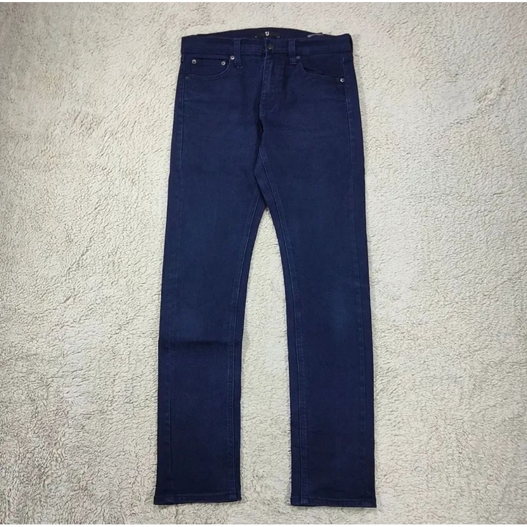 UNIQLO +J SELVEDGE SLIM  FIT STRETCH LONG PANT JEANS