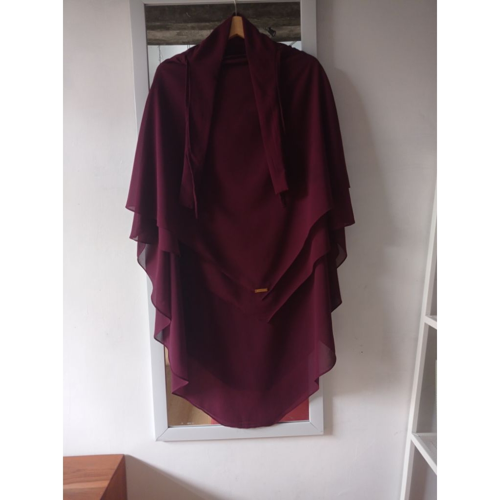 preloved FK kaylinz/ french khimar/ FK