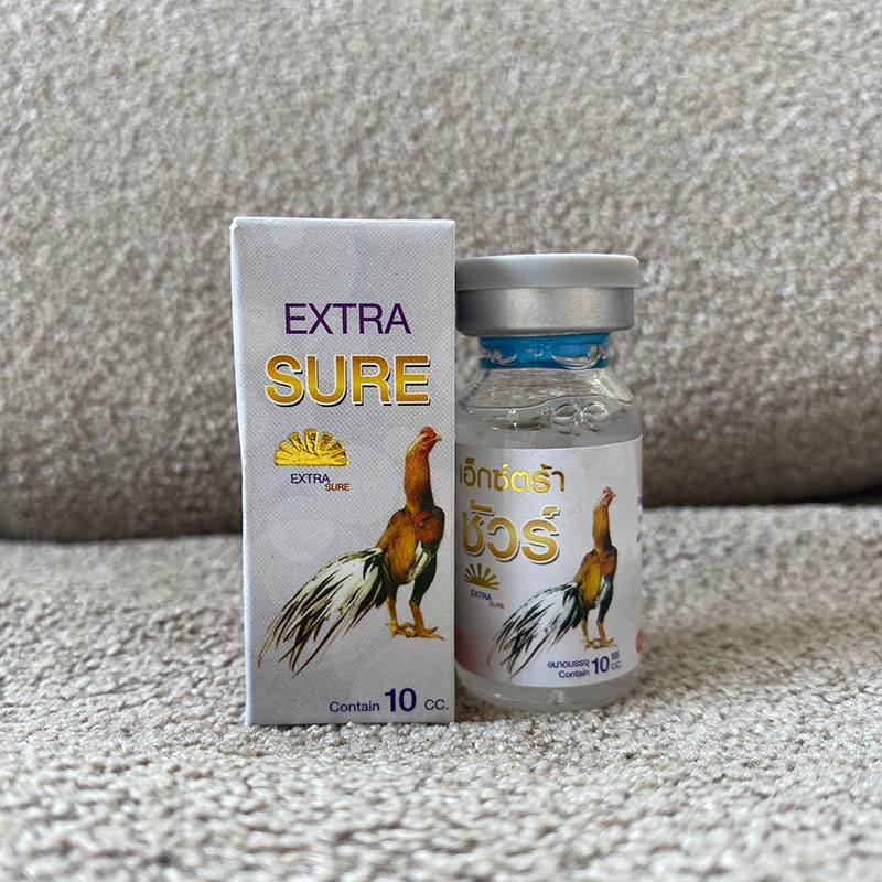 EXTRA SURE PUTIH 10 ML - mengobati pernafasan pada ayam