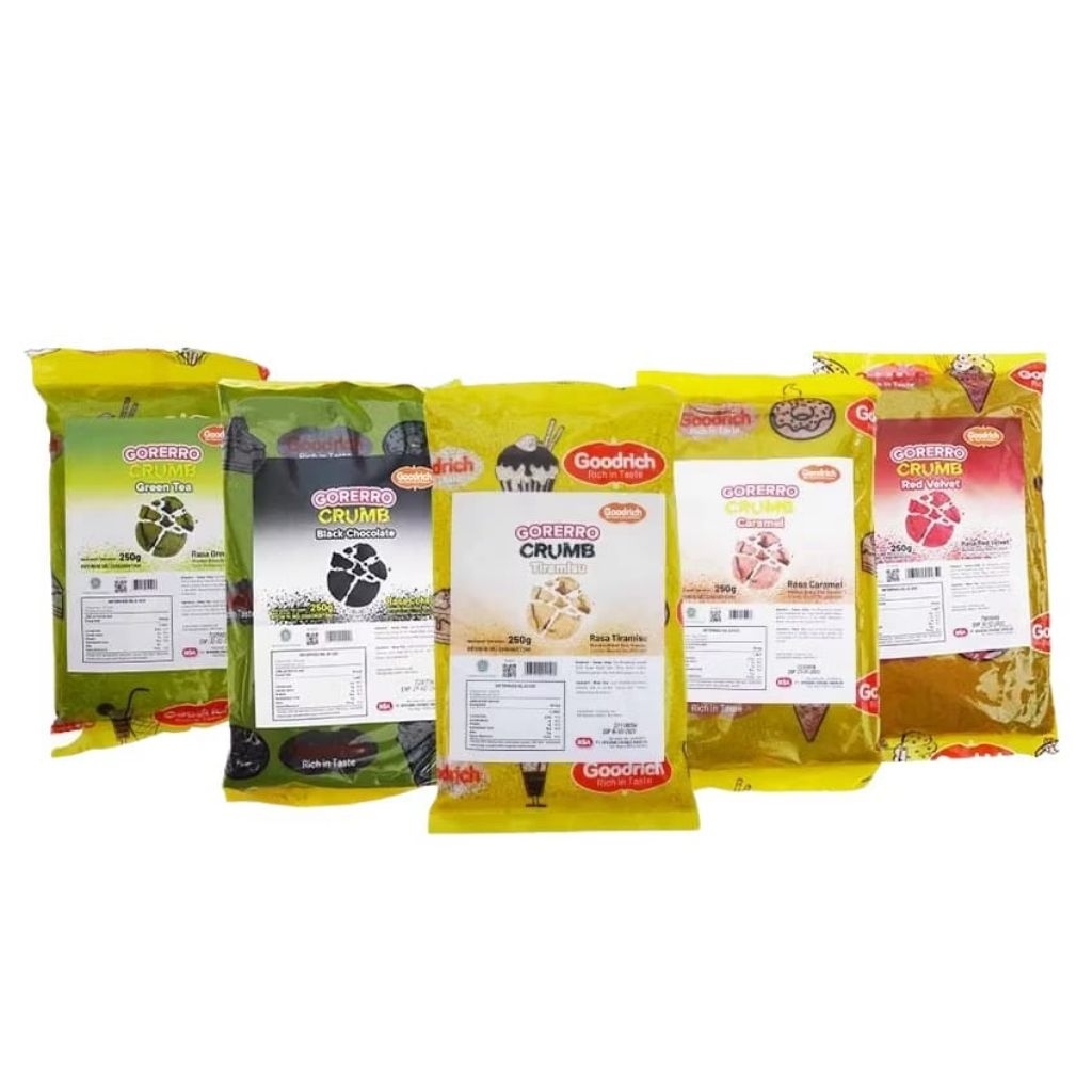 GORERO CRUMBLE/TOPING DONAT/TOPING ROTI/TOPING KUE/TOPING MINUMAN/TOPING DONAT/TOPING PISANG/CRUMBLE