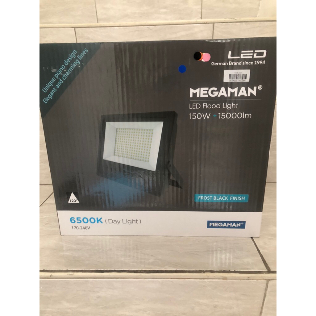 LAMPU SOROT MERK MEGAMAN 150 watt 150 W