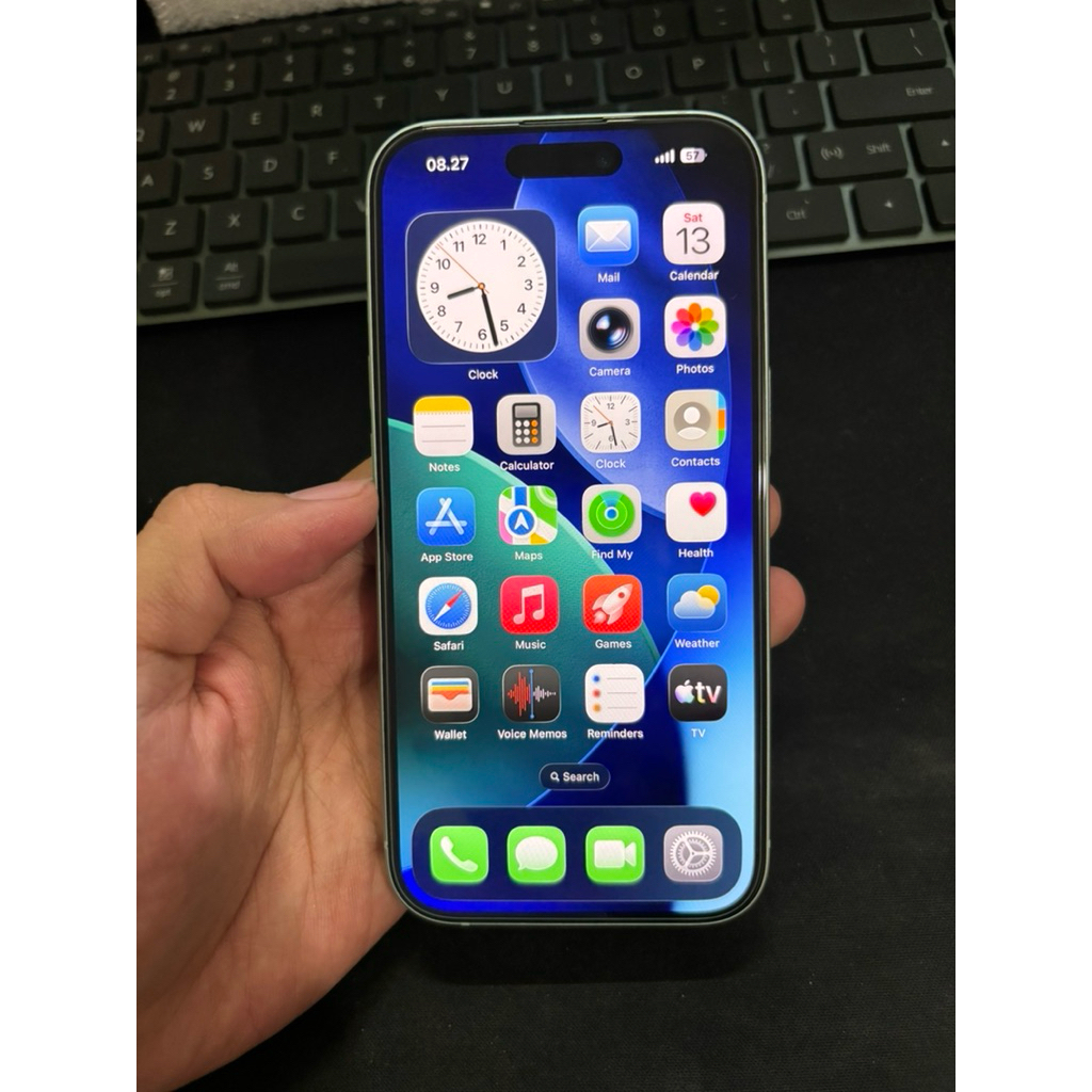 iPhone 15 128GB Green iBox Pemakaian 2 Tahun BH 89% CC 404