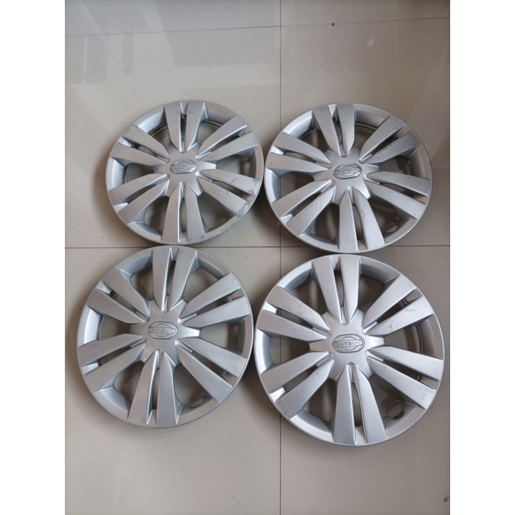 Wheeldop/wildop/Dop Velg Mobil Datsun Ring 13 Sepaket/4pcsOri second