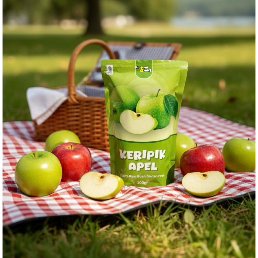 KERIPIK APEL MALANG 100GR FOIL