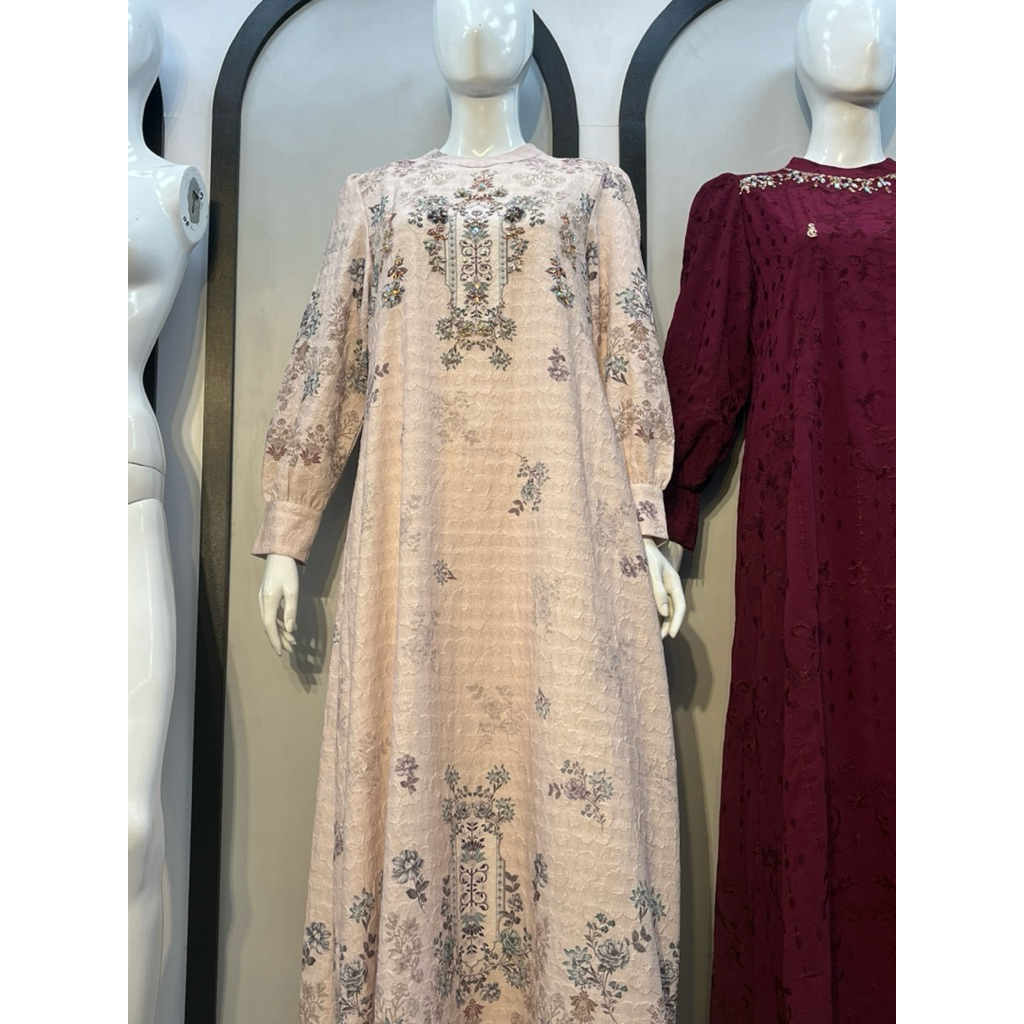Sallaco payet premium Gamis Hari Raya By Winayu Butik