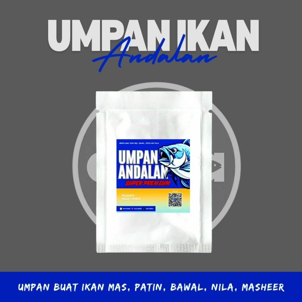 Umpan Andalan Umpan Ikan Mas, Bawal, Patin, Nila dan Masheer