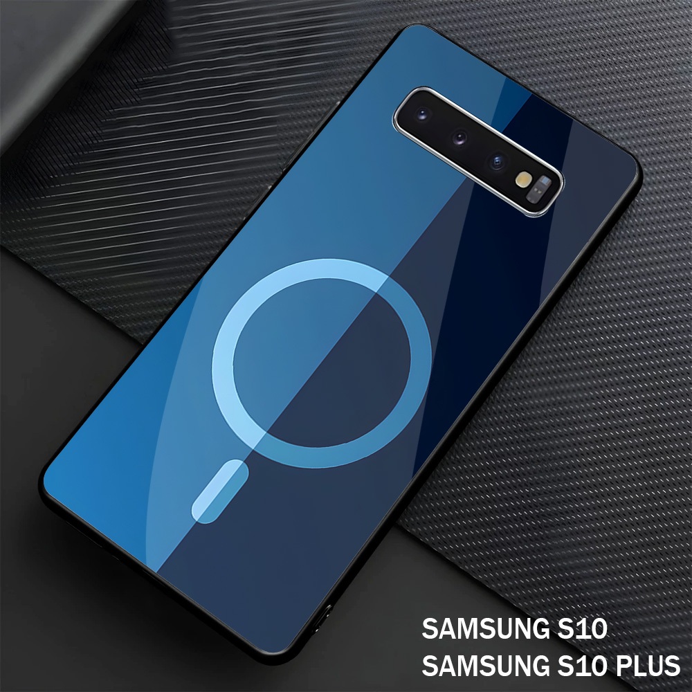 Softcase Kilau Glass Hp Terbaru Samung S10 PLUS I S10 silikon Hp Samsung S10 PLUS I S10 Case Mewah M