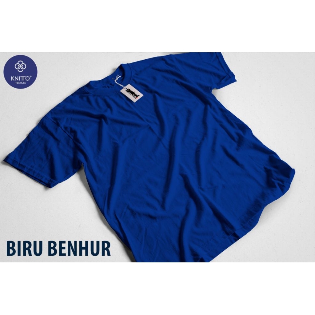 KAOS KATUN WARNA BIRU PERSIB BIRU BENHUR