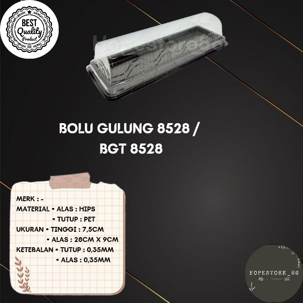 [10 PCS] mika bolu gulung 28cm / mika tray cake bolu gulung BG8528 / mika roll cake tart / tempat ku