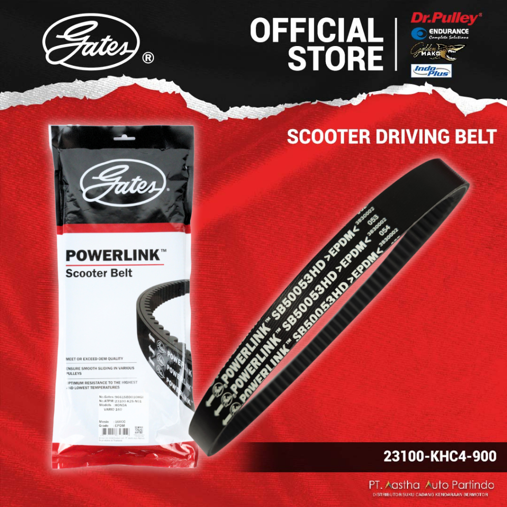 VAN BELT GATES KYMCO EASY 125 - Kymco Easy 125 (KHC4)