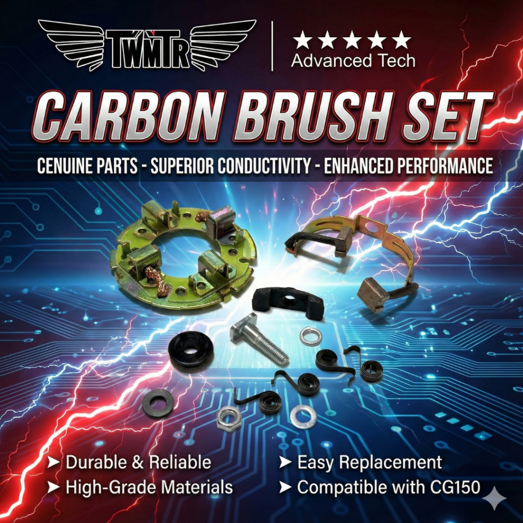 Arang Dinamo Stater Motor Roda Tiga Viar Kaisar Nozomi Karya Tossa DLL - 43