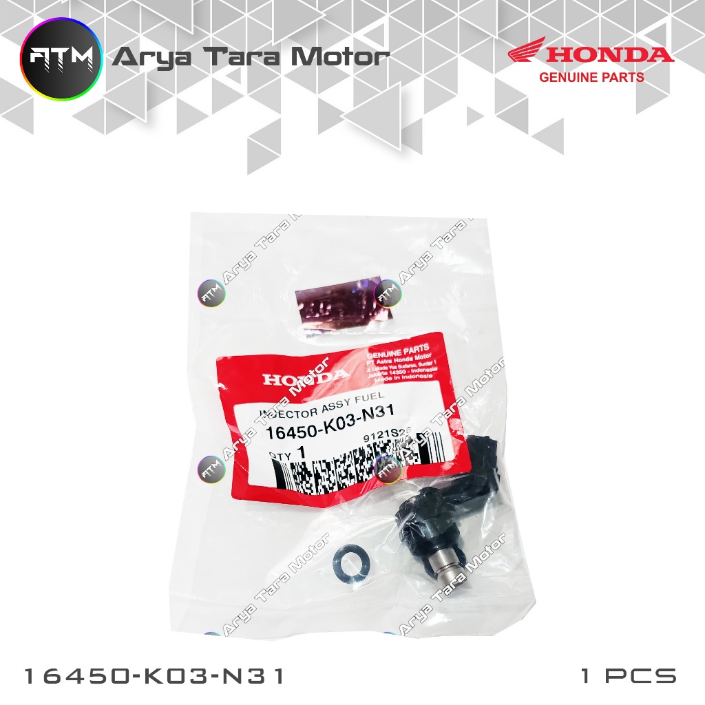 Injector Only (6 Hole) Beat Esp 2015-2019, Beat Pop, Supra X 125 Fi 2014-2024 K41, Revo Fi, Blade 12