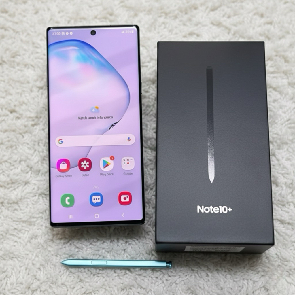 Samsung Galaxy Note 10 Plus Ram 512Gb / Samsung Galaxy Note 10+ Second Termurah Ex Garansi Resmi SEI