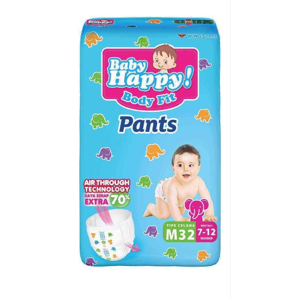 Baby Happy Pants M32 / Popok Baby Happy tipe Celana