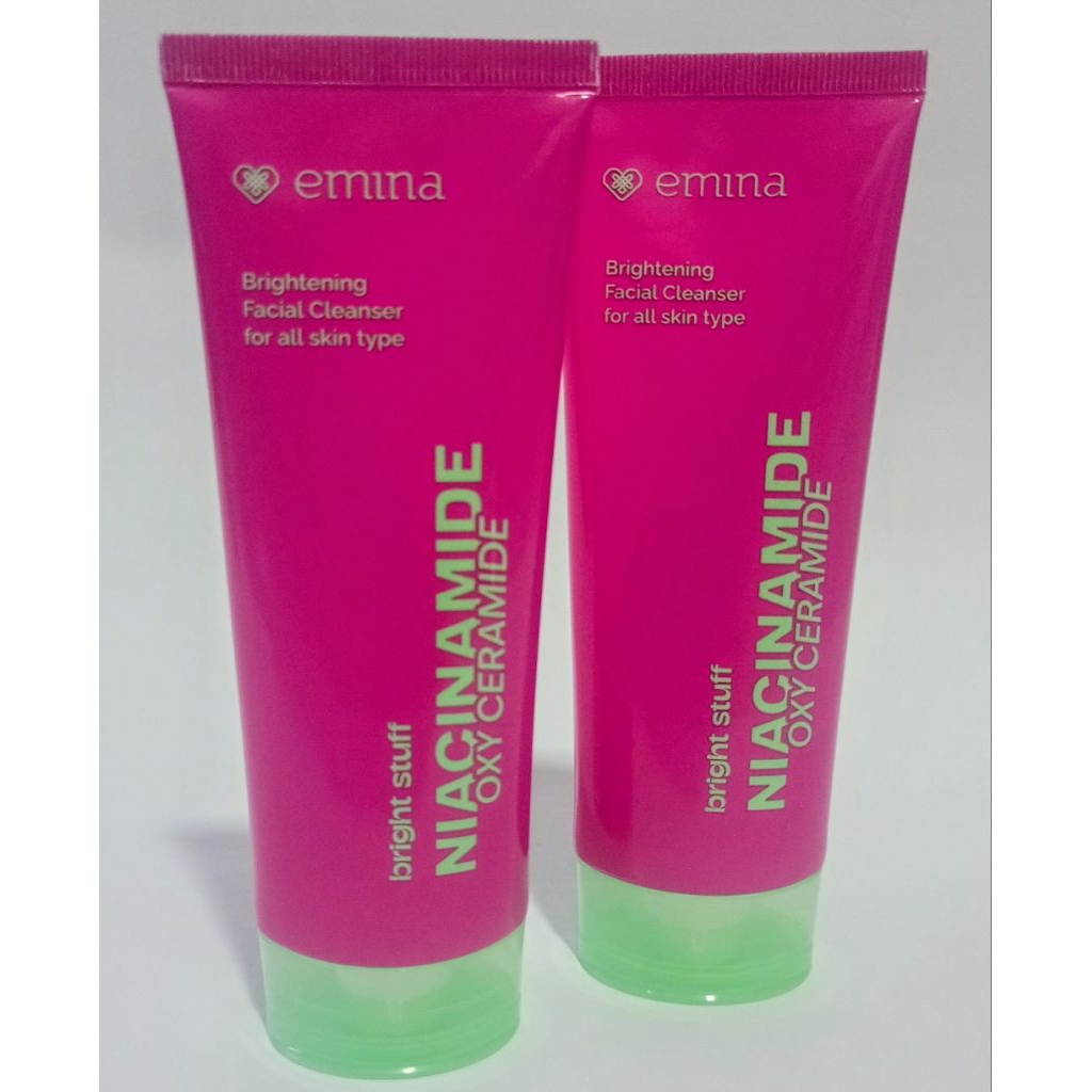 100ml Emina Bright Stuff Facial Cleanser Sabun Muka Emina Kemasan Baru
