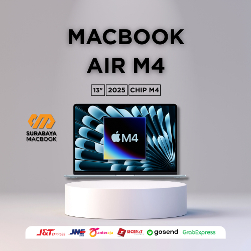 Macbook Air 2025 Chip M4 13 Inch 16/256GB New/Second