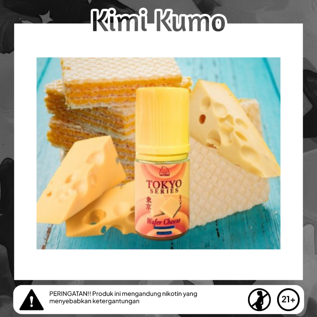 NEW TOKYO WAFER CHEESE SALTNIC 30ML BY VAPEZOO 100% AUTHENTIC