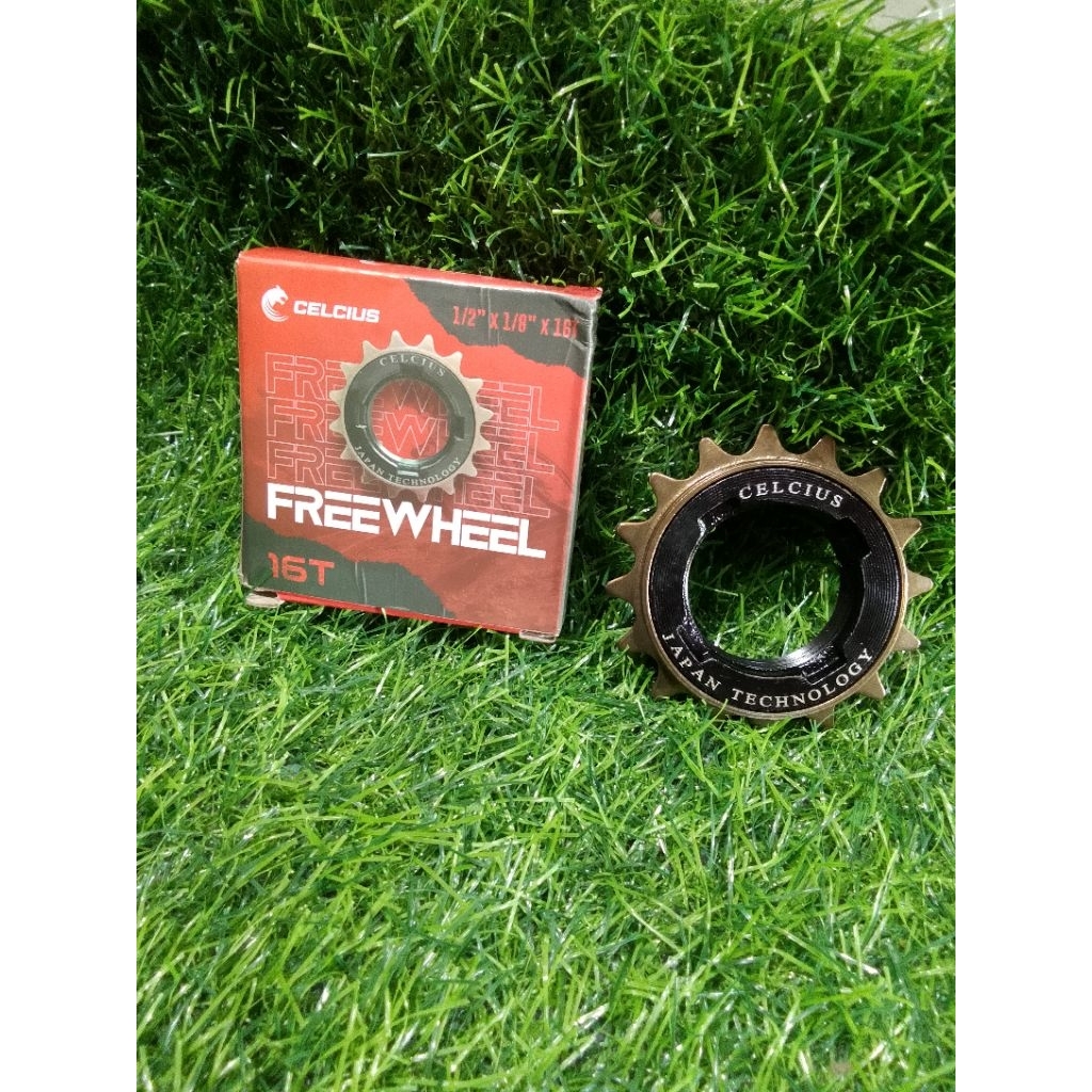Gir FREEWHEEL / gir jangkrik CELCIUS Belakang sepeda bmx  20 16T