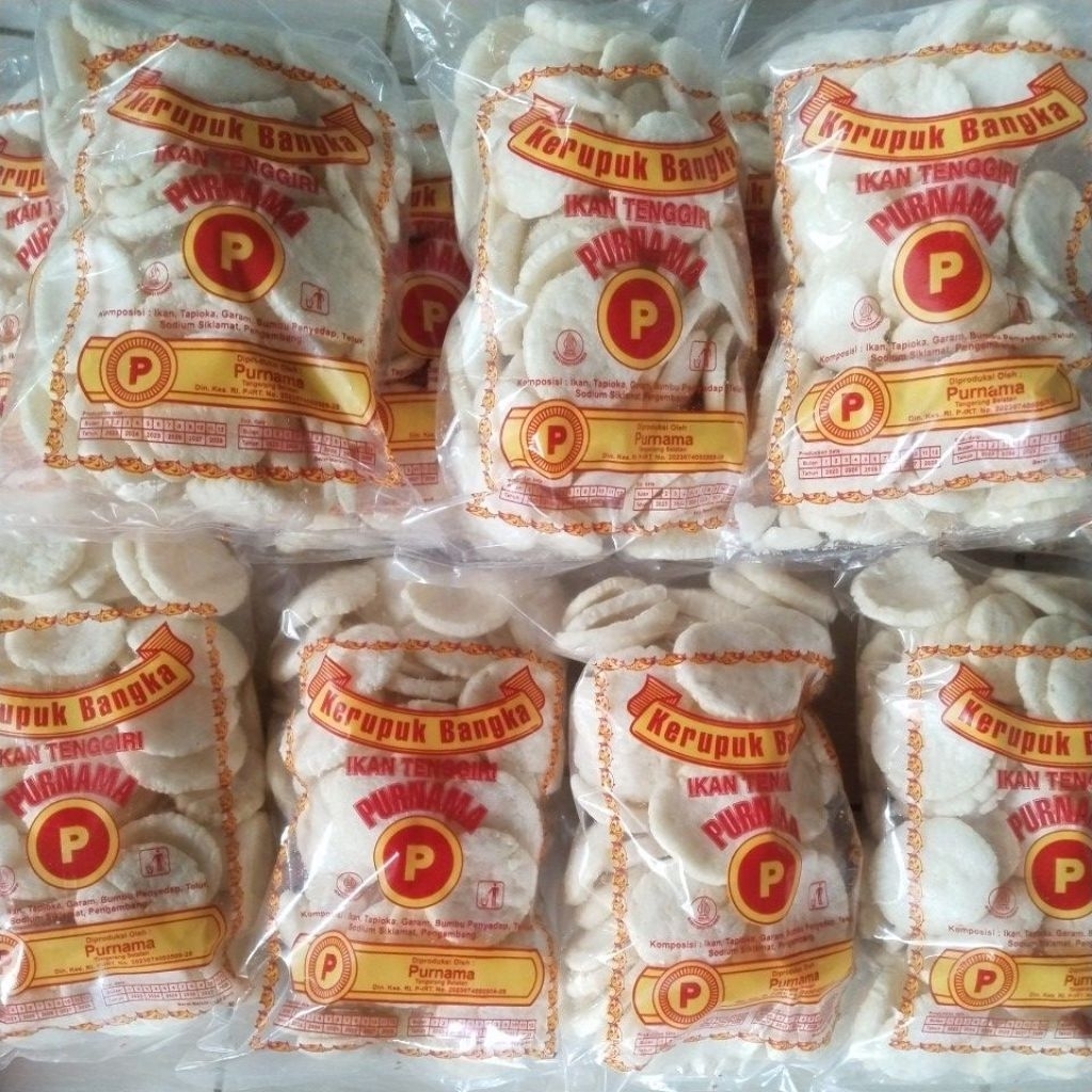 Kerupuk Bangka Ikan Tenggiri Purnama