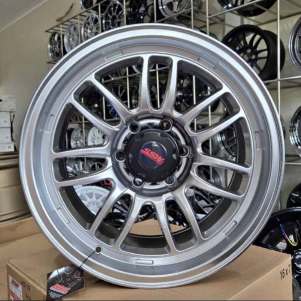velg ce28 s200 r18 SSW original Thailand lebar 9,5 et 18 velg mobil r18 velg racing ring 18 untuk mo