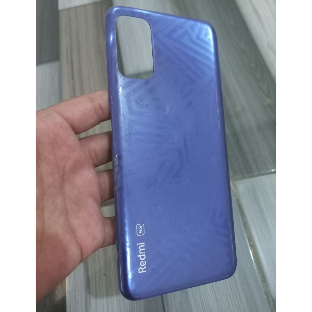 tutup backdoor redmi note 10 5G ofi copotan hp layak pake