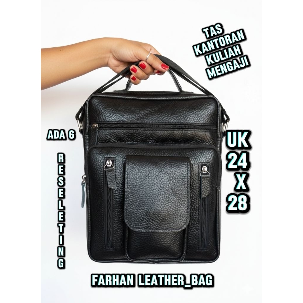 tas kuliah kulit tas kantoran kulit tas selempang pria tas kulit pria