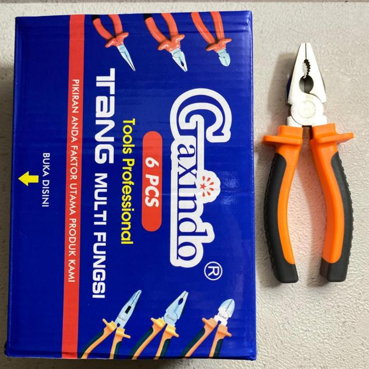 Tang Kombinasi/Potong Multifungsi Gaxindo 6 Inch