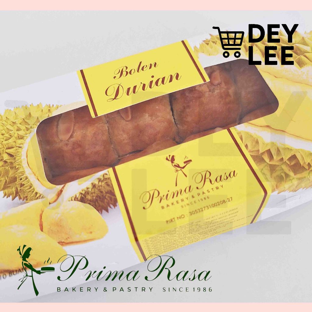 PRIMARASA Bolen Durian per 1 box isi 10 pcs Oleh-Oleh Bandung