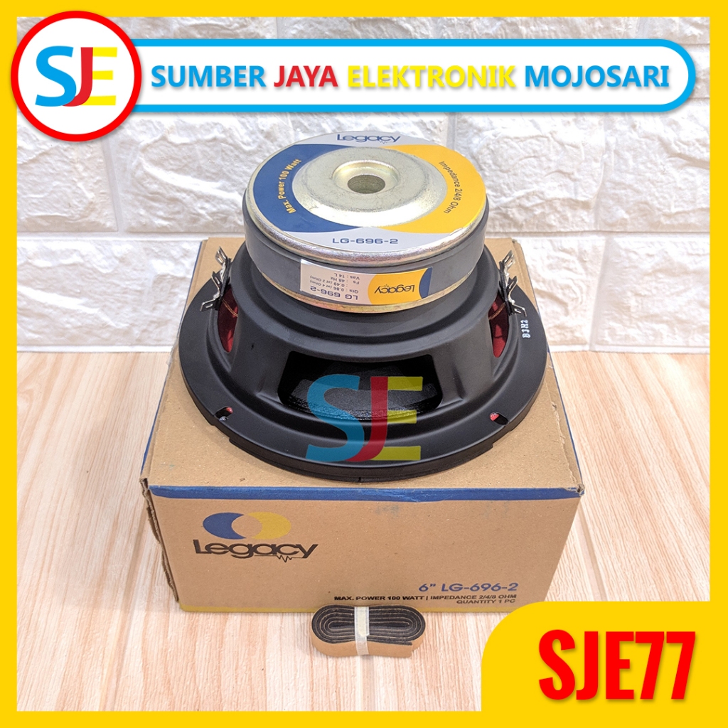 Speaker Subwoofer Legacy 6 Inch LG 696-2 / Speaker Mobil