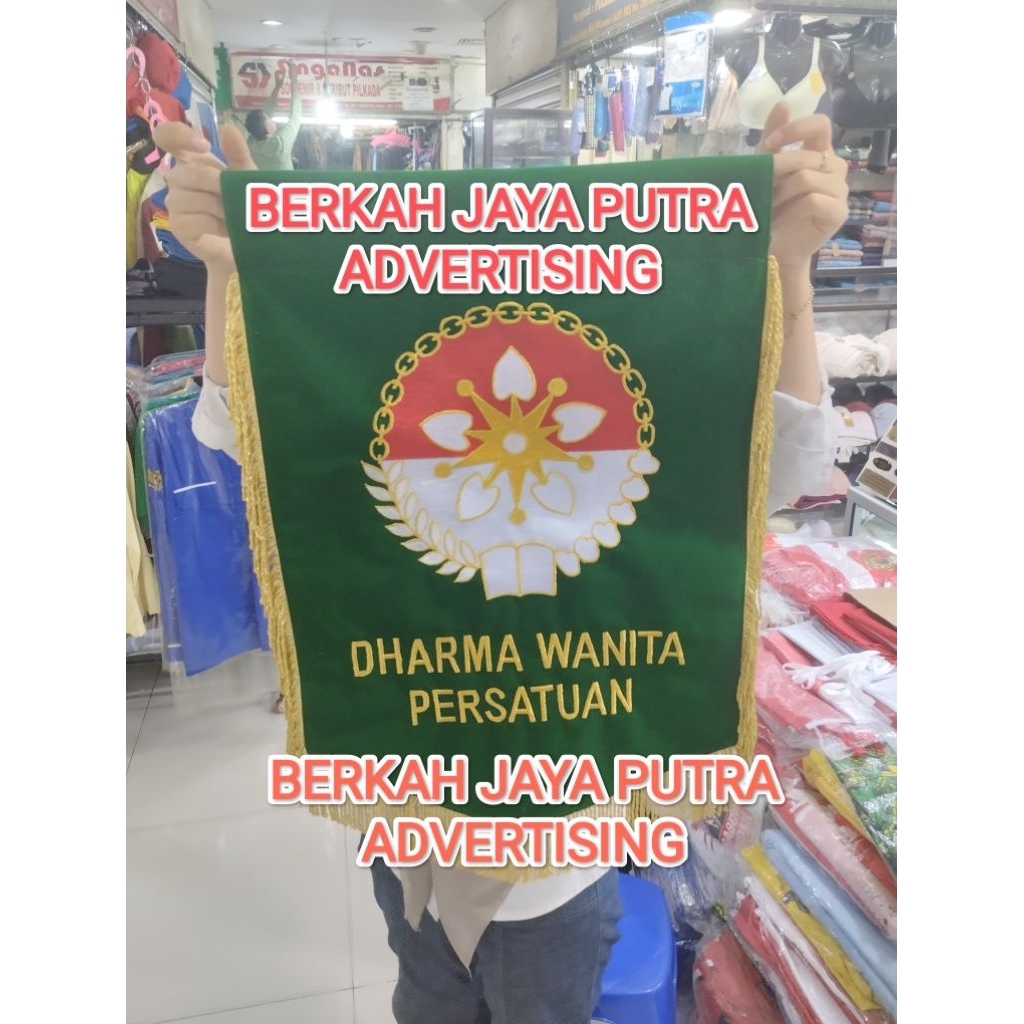 Bendera Vandel Bordir Dharmawanita | Bendera Vandel Bordir Custom Exclusive