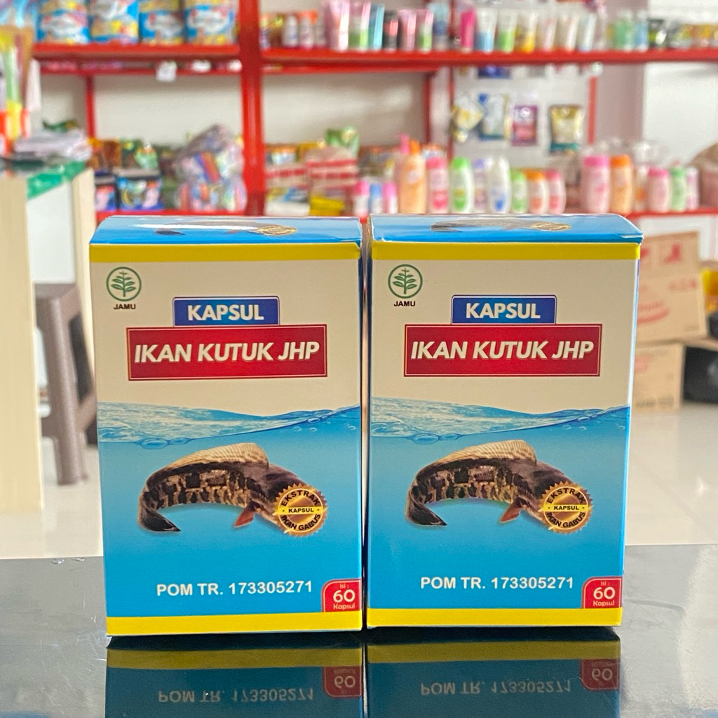 Kapsul Ikan Kutuk JHP isi 60 Kapsul