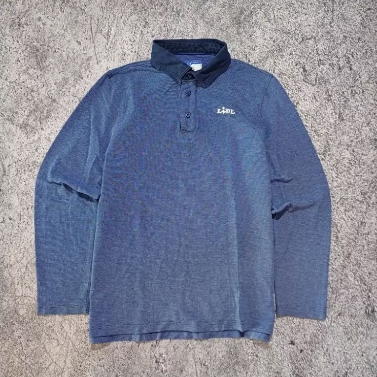 LIDL long Sleeve Polo Shirt