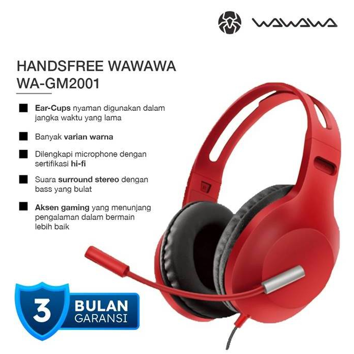 WAWAWA WA-GM2001 Headset HANDSFREE
