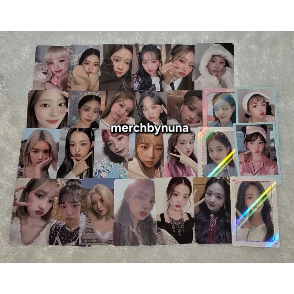 Photocard Wonyoung, Chaewon, Minju, Hyewon, Yujin, Yuri, Yena, Sakura Izone Album Oneiric Diary, One