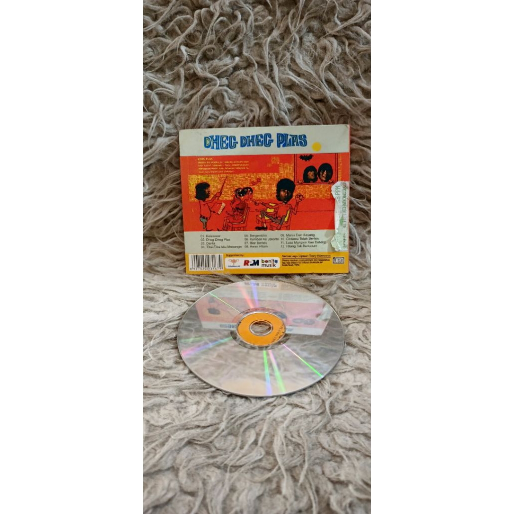 dheg dheg plas koea - plus kaset cd